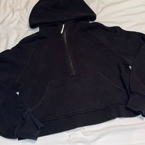 Lululemon scuba oversized 1/2 zip hoodie